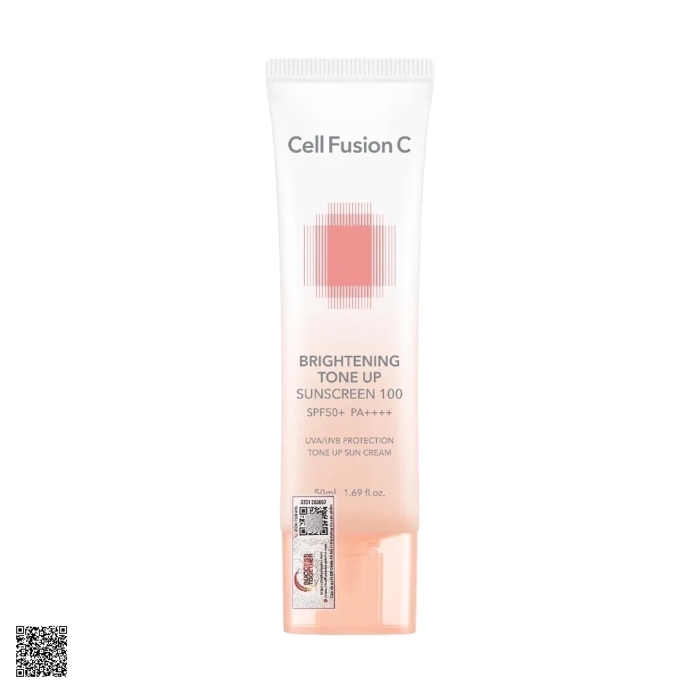 Cell Fusion C Brightening Tone Up 100 Sunscreen SPF50+ PA++++ - Kem Chống Nắng Nâng Tông