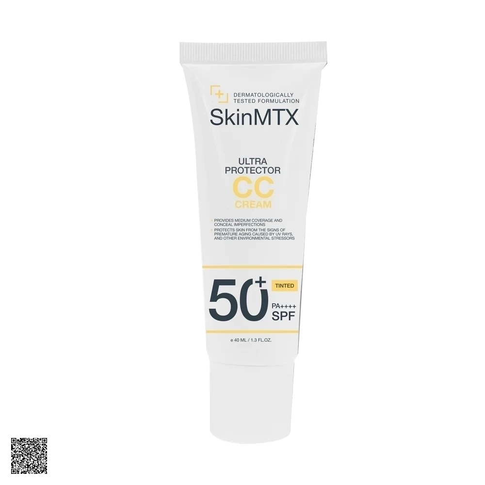 SkinMTX Ultra Protector CC Cream SPF50+ PA++++ - Kem Chống Nắng Vật Lý & Hóa Học, Che Khuyết Điểm Trên Da