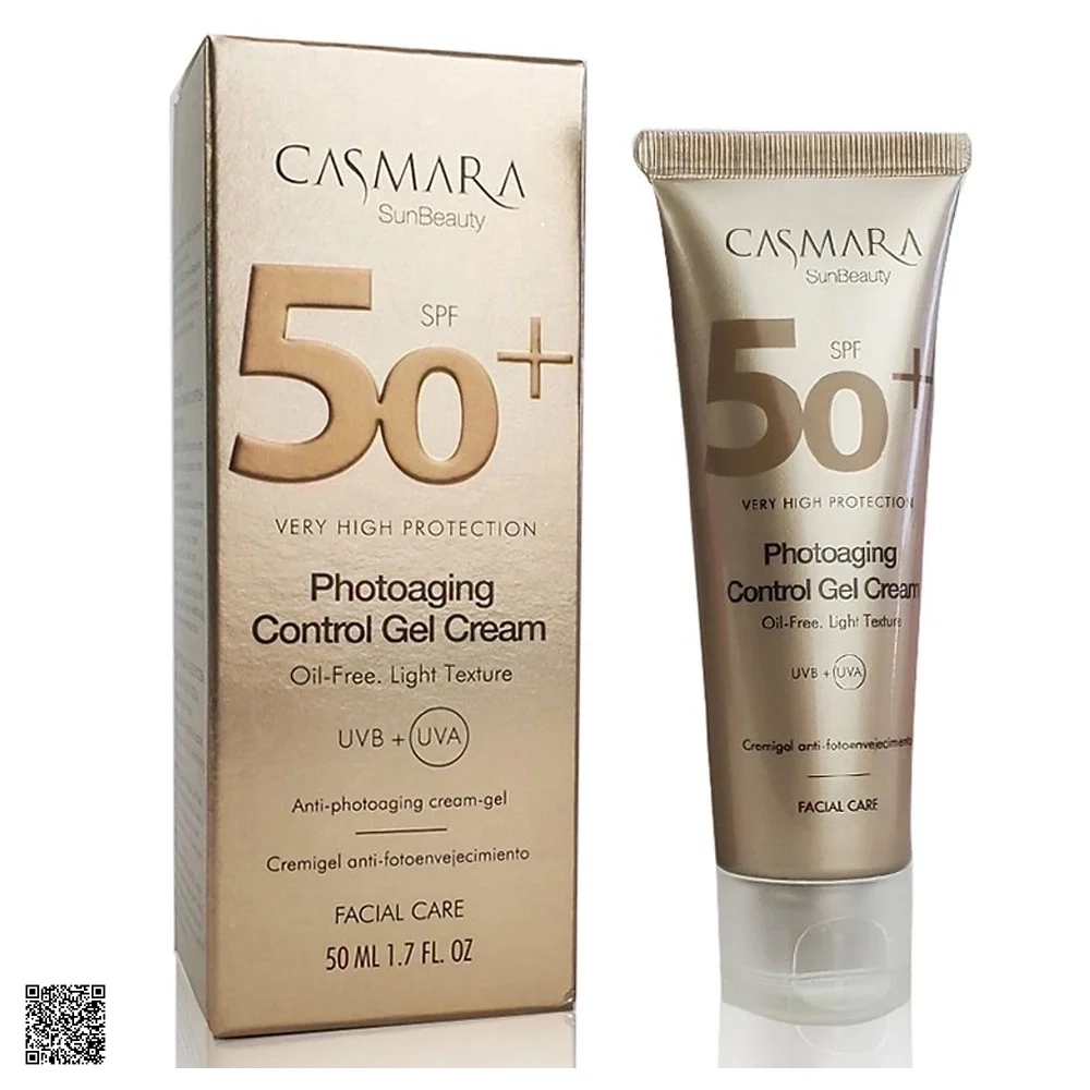 Casmara PhotoAging Control Gel Cream SPF50+ - Kem Chống Nắng, Chống Lão Hóa