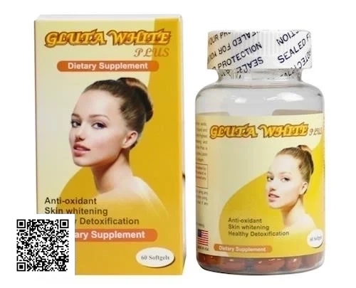 Viên Uống Trắng Da, Trị Nám Gluta White Plus Của Mỹ (60 Viên)