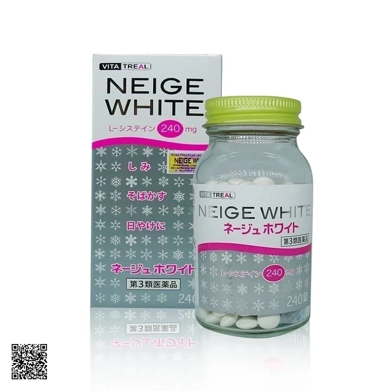 Viên Uống Trị Nám, Làm Trắng Da Neige White Nhật Bản