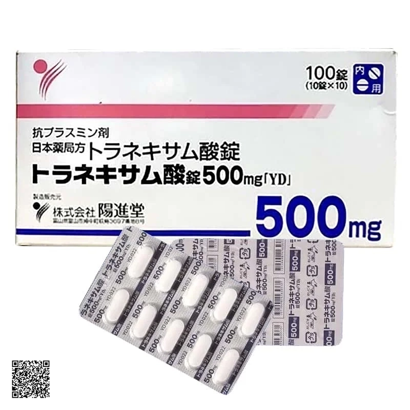Transamin 500mg Viên Uống Trắng Da Giảm Nám Cao Cấp Từ Nhật Bản