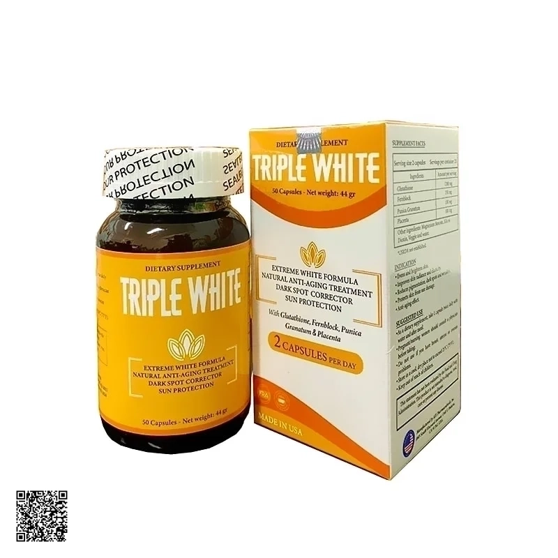Viên Uống Trắng Da Trị Nám Dietary Supplement Triple White