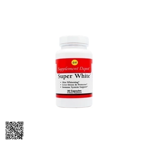 Super White No64 - Viên Uống Trắng Da Giải Độc Tố Cao Cấp USA