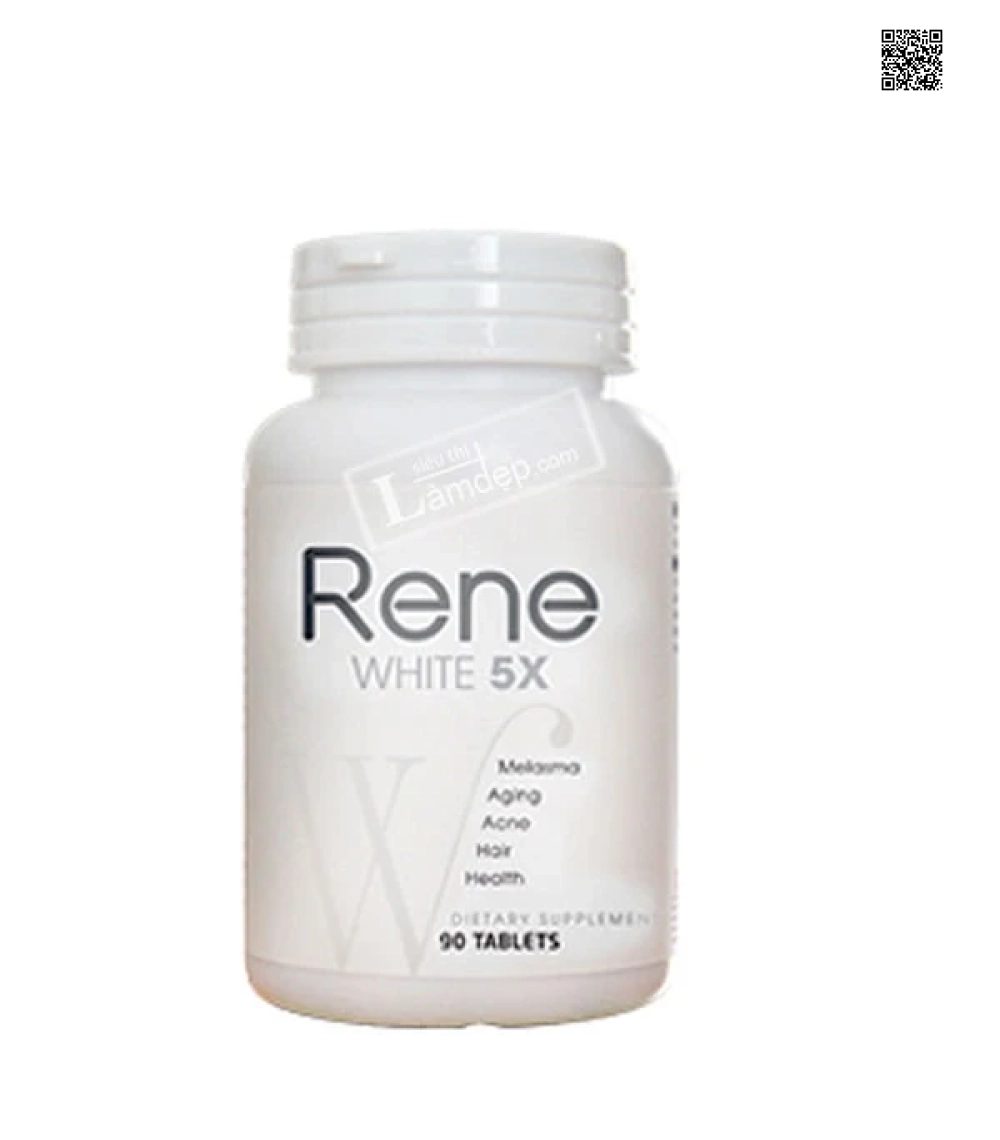 Viên Uống Trắng Da Rene White 5X