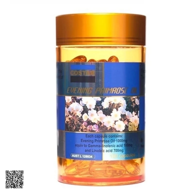 Costar Evening Primrose Oil 1000mg Tinh Dầu Hoa Anh Thảo