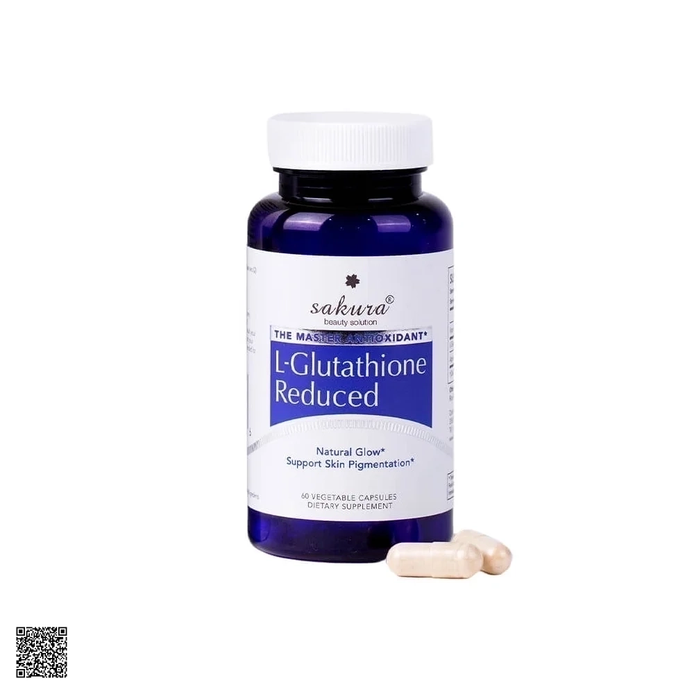 Sakura L-Glutathione Reduced Viên Uống Trắng Da Chống Lão Hóa