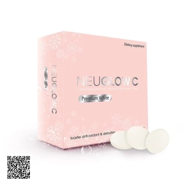 Viên Sủi Trắng Da Hàng Đầu Anh Quốc Neuglow C Premium White