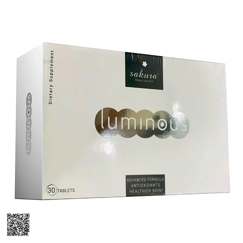 Sakura Luminous - Viên Uống Dưỡng Trắng Da, Chống Nắng Cà Chua Trắng