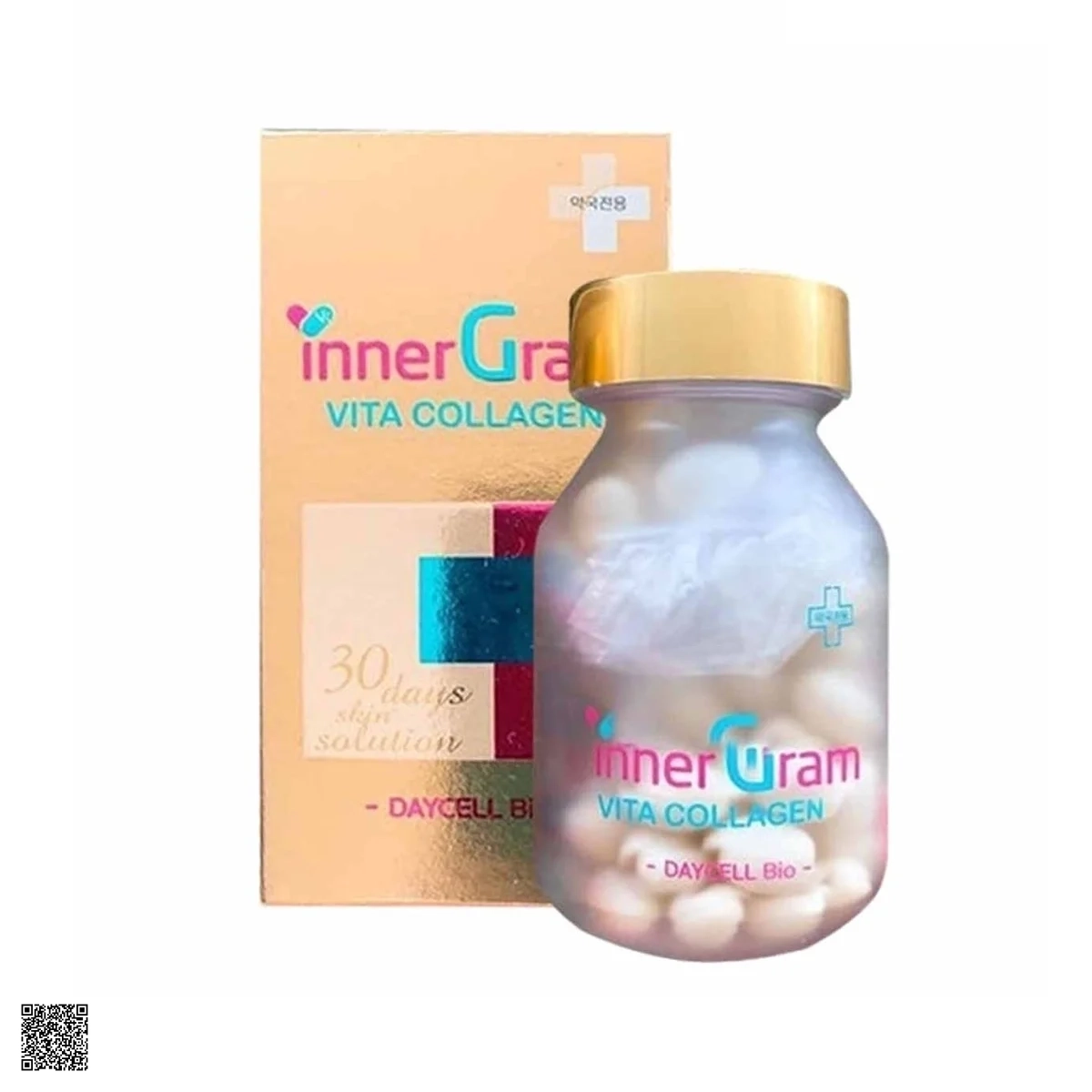 Viên Uống Cấp Nước Trắng Da Inner Gram Vita Collagen Hàn Quốc
