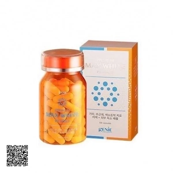 Viên Uống Trắng Da Genie Premium Max White Plus Từ Hàn Quốc