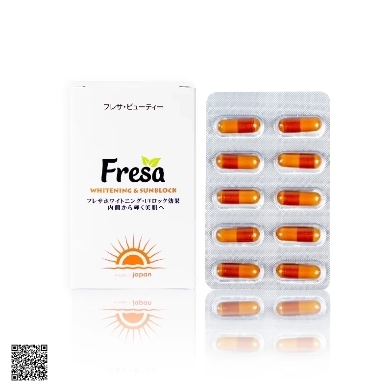 Fresa Whitening Sunblock - Viên Uống Trắng Da Chống Nắng Nhật Bản