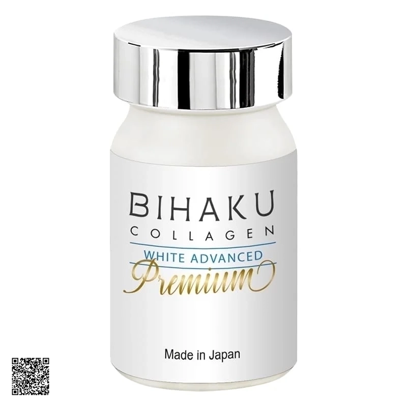 Bihaku Collagen White Advanced Premium Viên Uống Trắng Da Nhật Bản