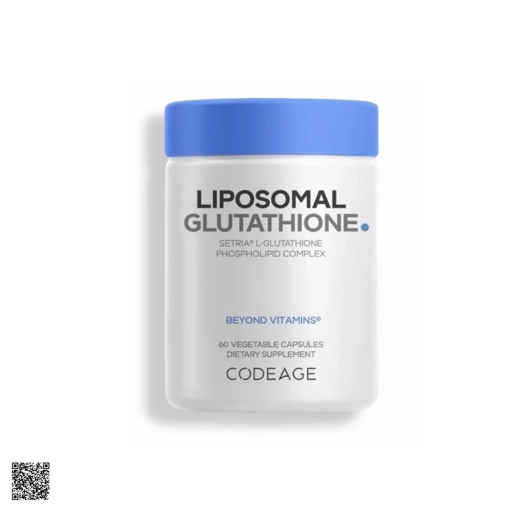 Code Age Liposomal Glutathione 500mg Viên Uống Trắng Da