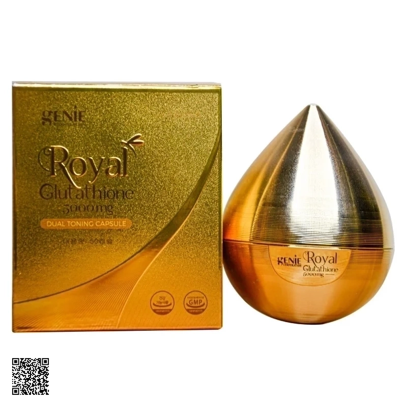 Viên Uống Trắng Da Genie Royal Glutathione 5000mg