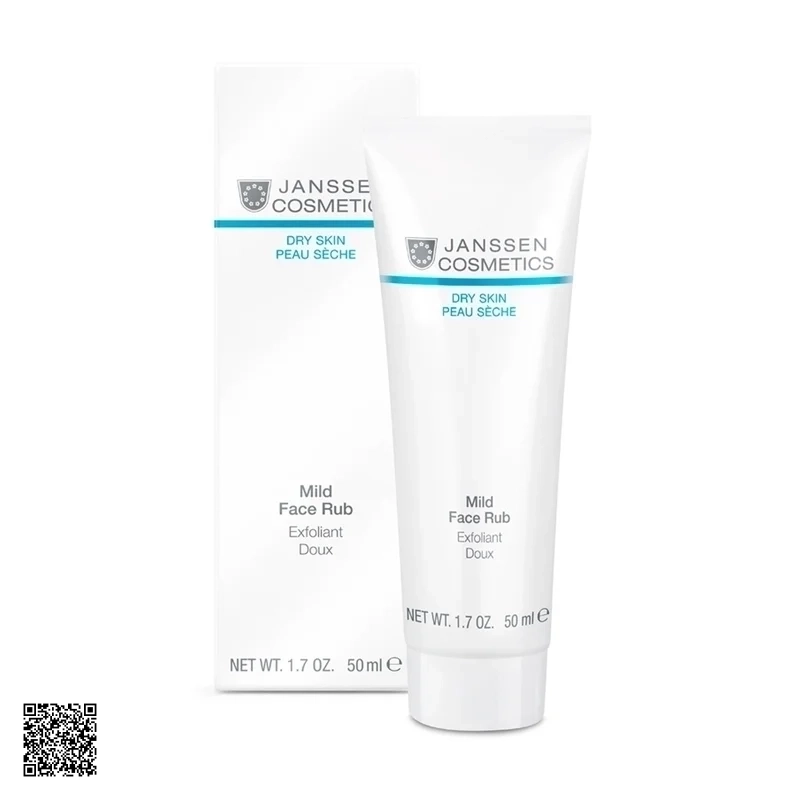 Sữa Tẩy Tế Bào Chết Cho Da Khô Janssen Dry Skin Mild Face Rub