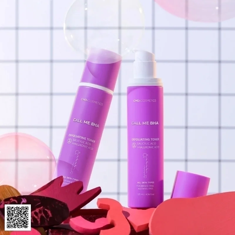 Nước Cân Bằng Da, Tẩy Tế Bào Chết CMD Cosmetic Call Me BHA Exfoliating Toner