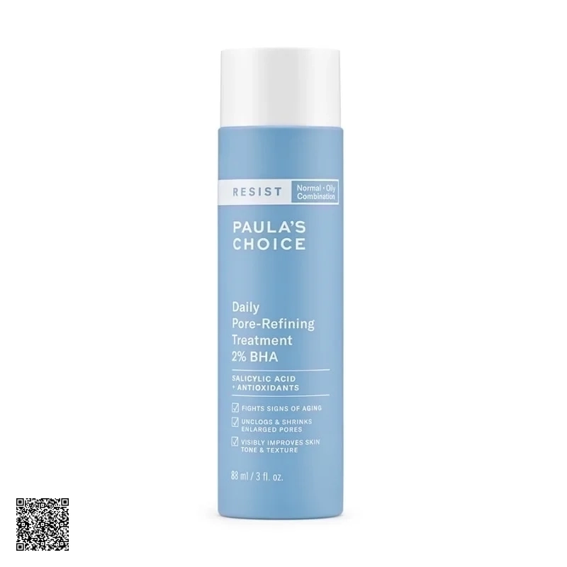 Paula’s Choice Resist Daily Pore-Refining Treatment With 2% BHA - Tinh Chất Tẩy Tế Bào Chết Se Khít Lỗ Chân Lông