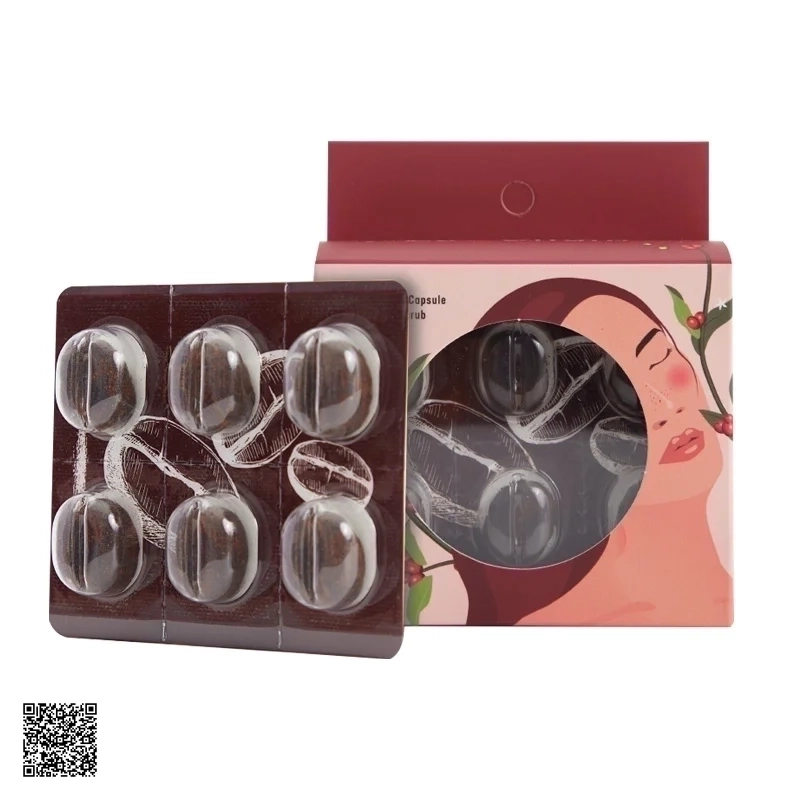 Lanci Coffee Capsule Face Scrub - Tẩy Tế Bào Chết Hạt Cà Phê Làm Sạch Da Chuyên Sâu