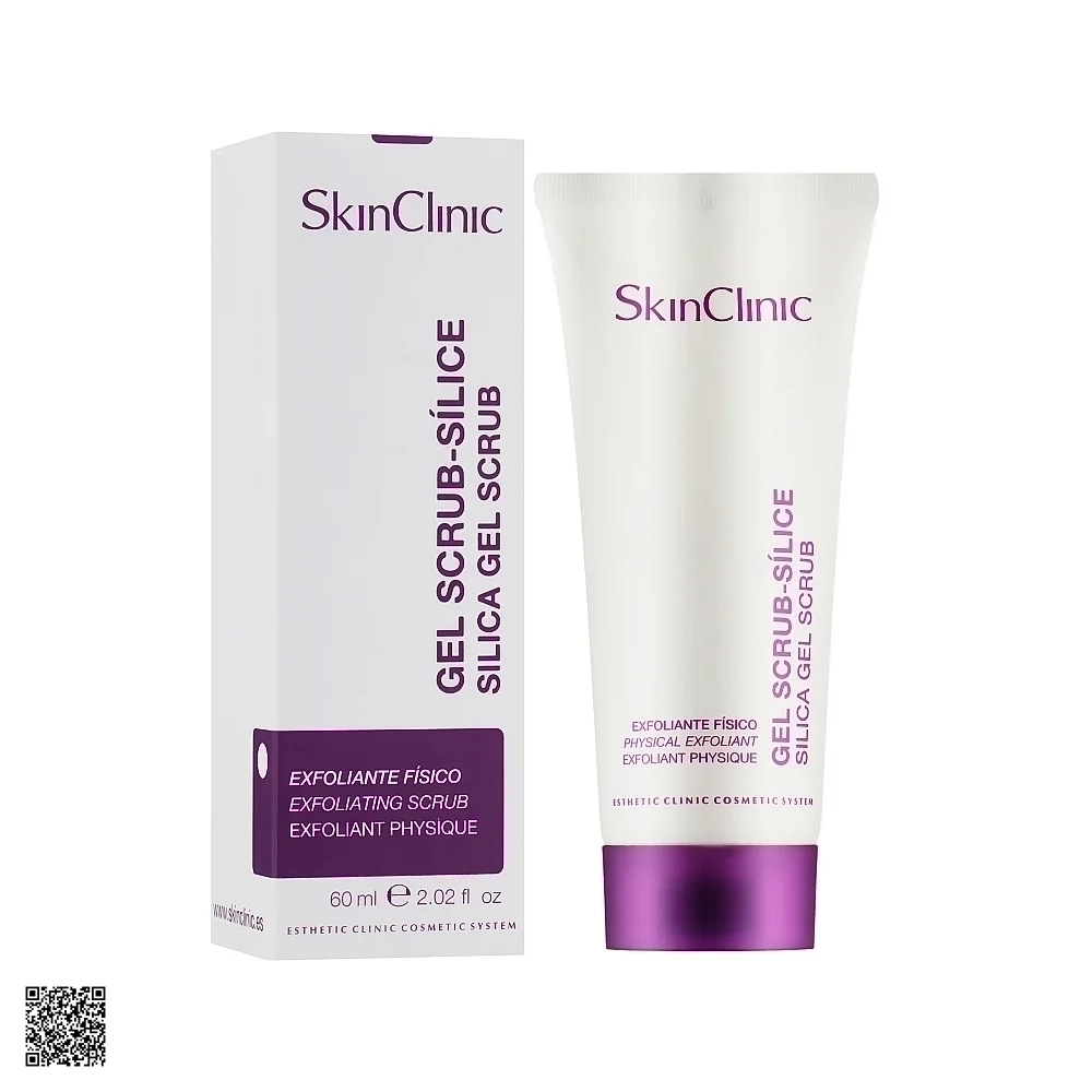 SkinClinic Silica Gel Scrub - Gel Tẩy Tế Bào Chết Cho Da Nhạy Cảm (60ml)