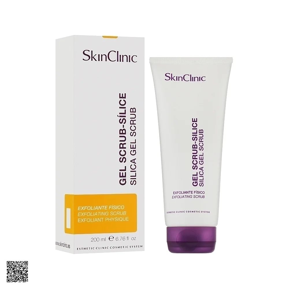 SkinClinic Silica Gel Scrub - Gel Tẩy Tế Bào Chết Cho Da Nhạy Cảm (200ml)