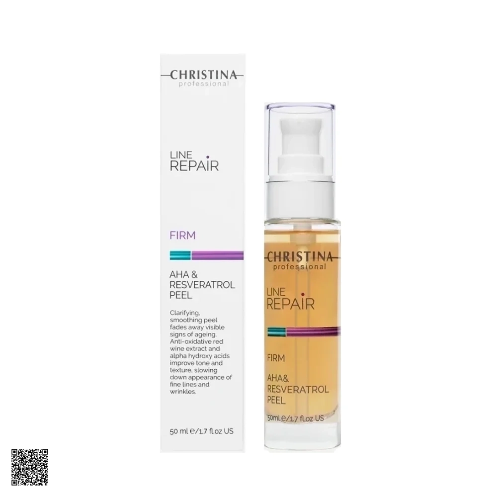 Christina Line Repair Firm AHA & Resveratrol Peel - Gel Tẩy Tế Bào Chết, Bảo Vệ Tế Bào Mới