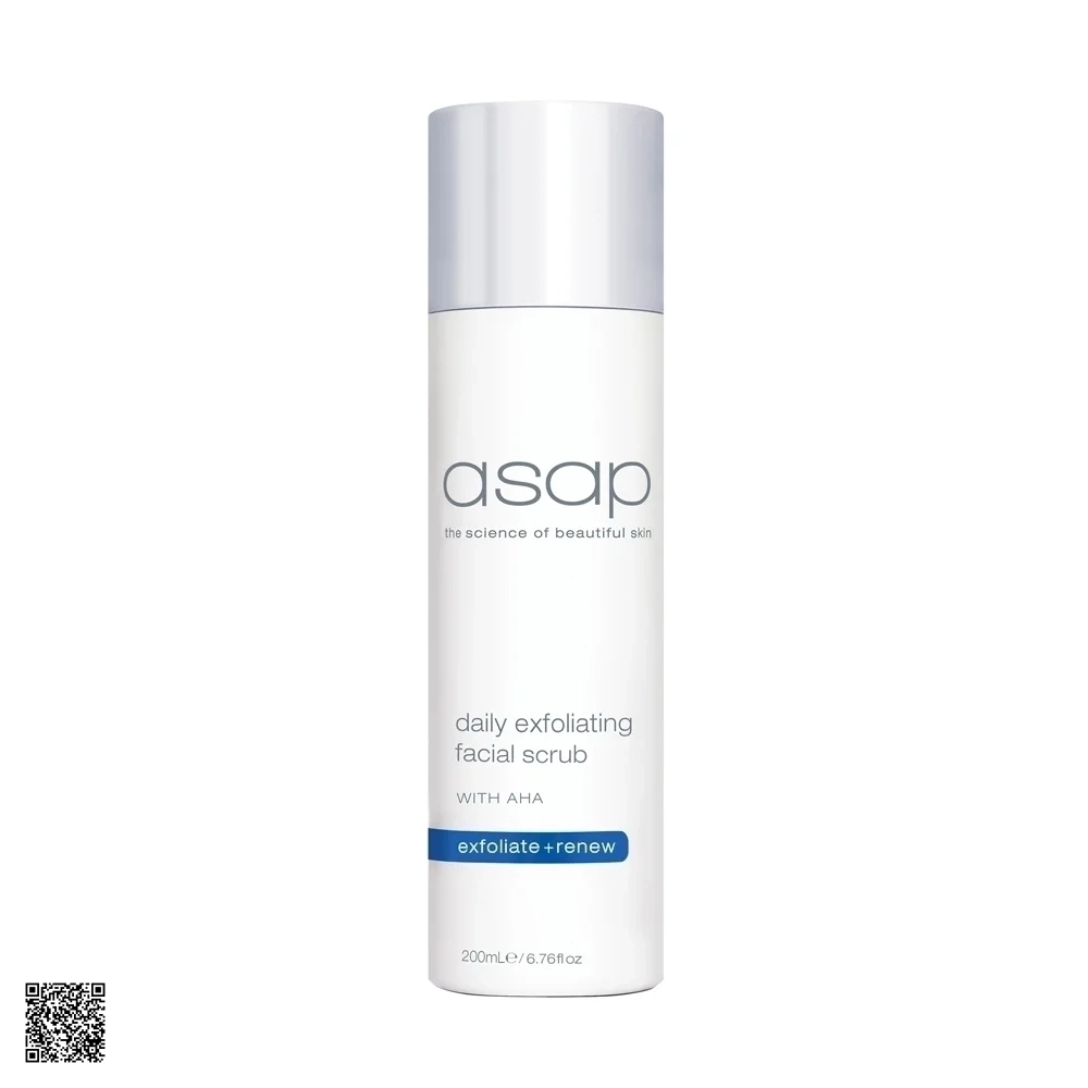 Asap Daily Exfoliating Facial Scrub - Kem Tẩy Da Chết Nhẹ Dịu Hàng Ngày (200ml)