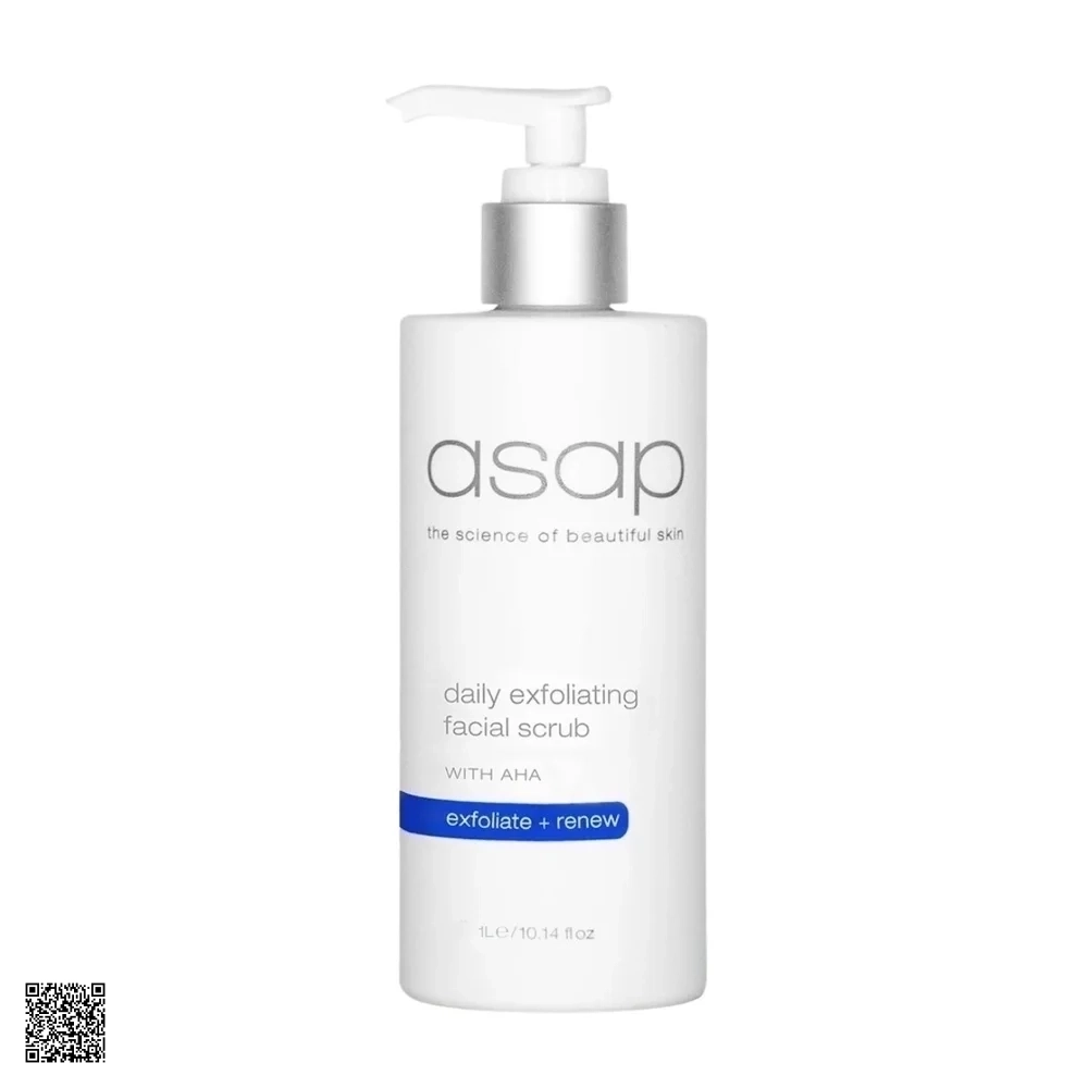 Asap Daily Exfoliating Facial Scrub - Kem Tẩy Da Chết Nhẹ Dịu Hàng Ngày (1000ml)