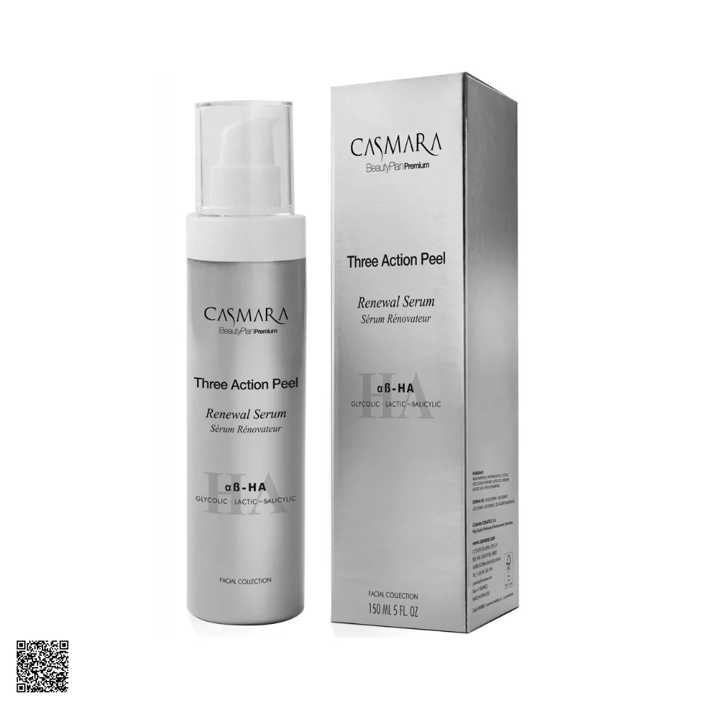Casmara Three Action Peel Renewal Serum - Tẩy Da Chết Hoá Học 3 Cấp Độ (150ml)