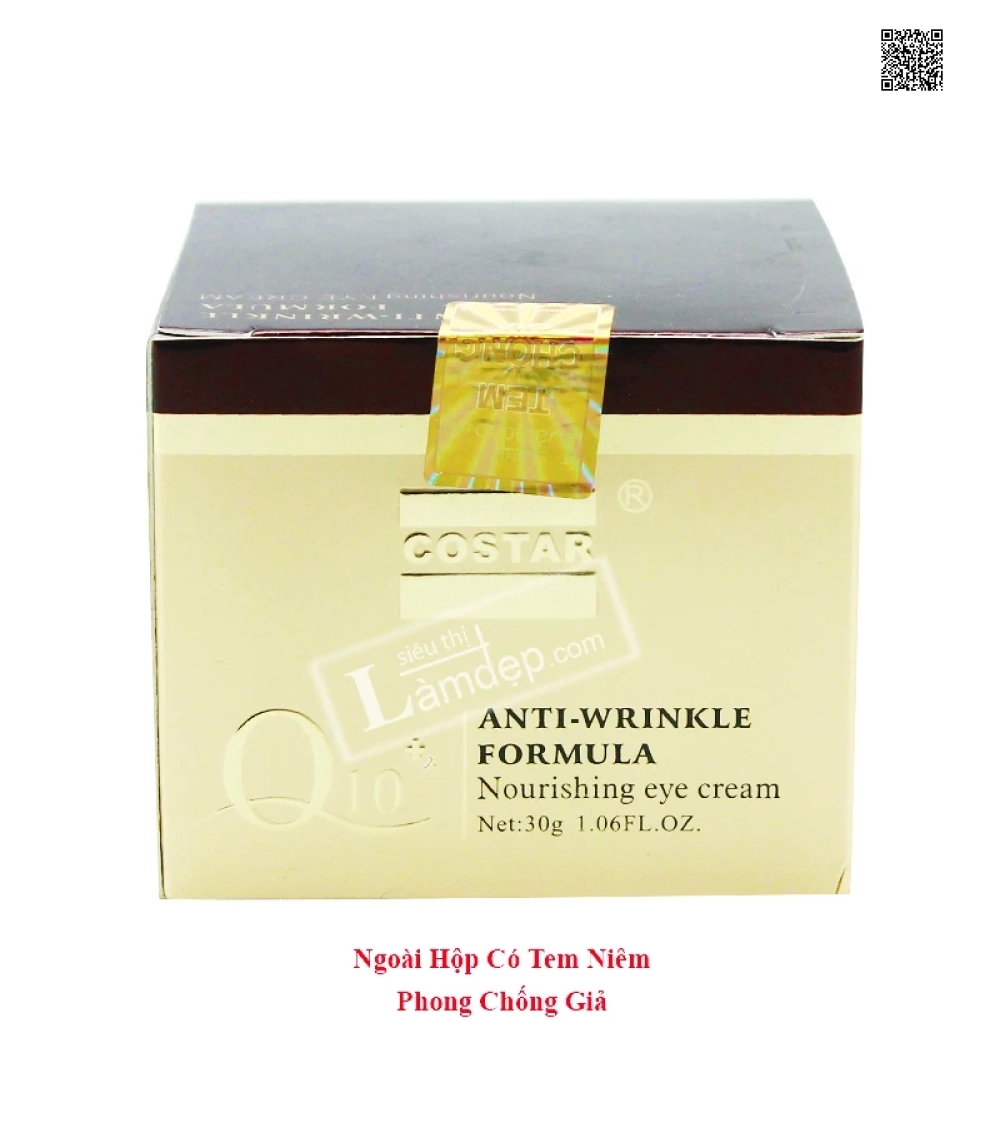 Kem Chống Nhăn Vùng Mắt Nhau Thai Cừu Costar Q10+ (30gr)