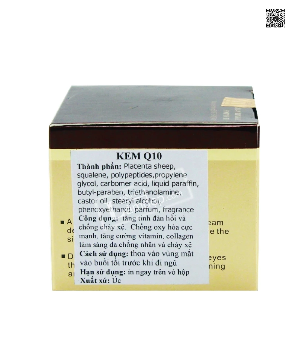Kem Chống Nhăn Vùng Mắt Nhau Thai Cừu Costar Q10+ (30gr)