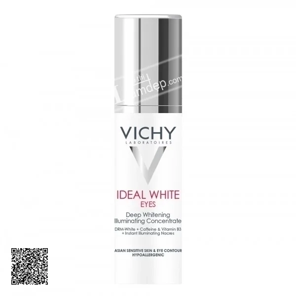 Kem Dưỡng Làm Sáng Da Vùng Mắt Vichy Ideal white Eyes Deep Whitening Illuminating Concentrate