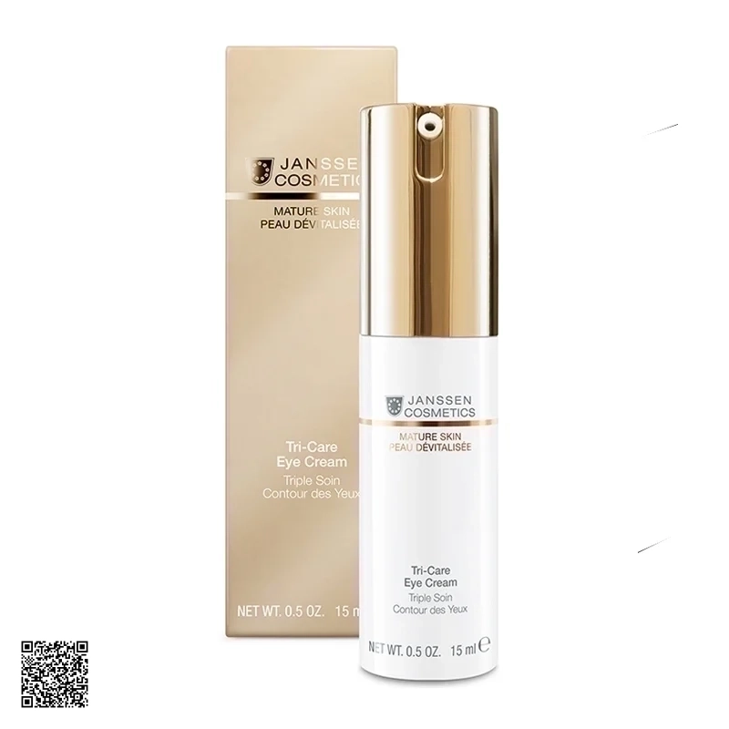 Kem Dưỡng, Chống Lão Hóa Da Vùng Mắt Janssen Mature Skin Tri-Care Eye Cream
