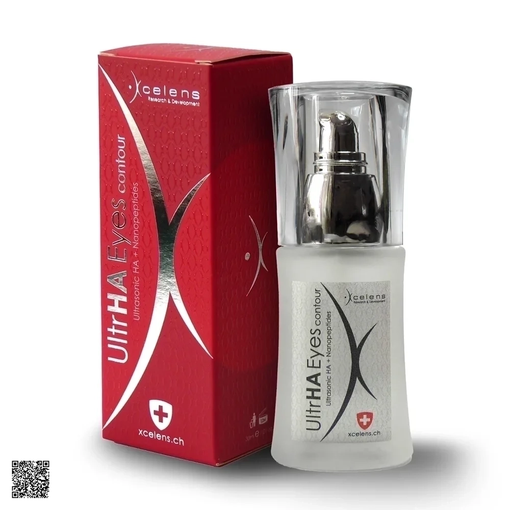Xcelens UltrHA Eyes Contour - Tinh Chất Cải Thiện Nếp Nhăn Vùng Mắt