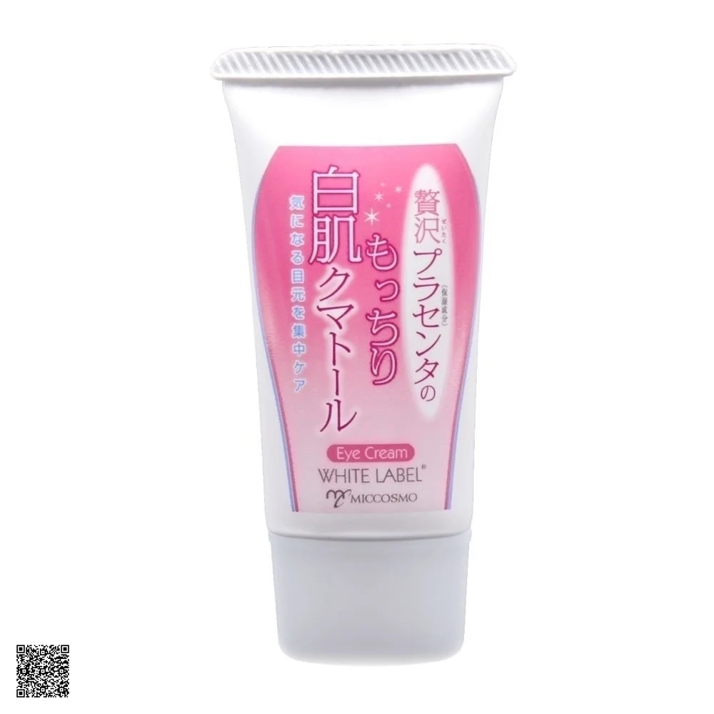 Miccosmo White Label Premium Placenta Eye Cream - Kem Dưỡng Sáng, Giảm Nhăn Da Vùng Mắt