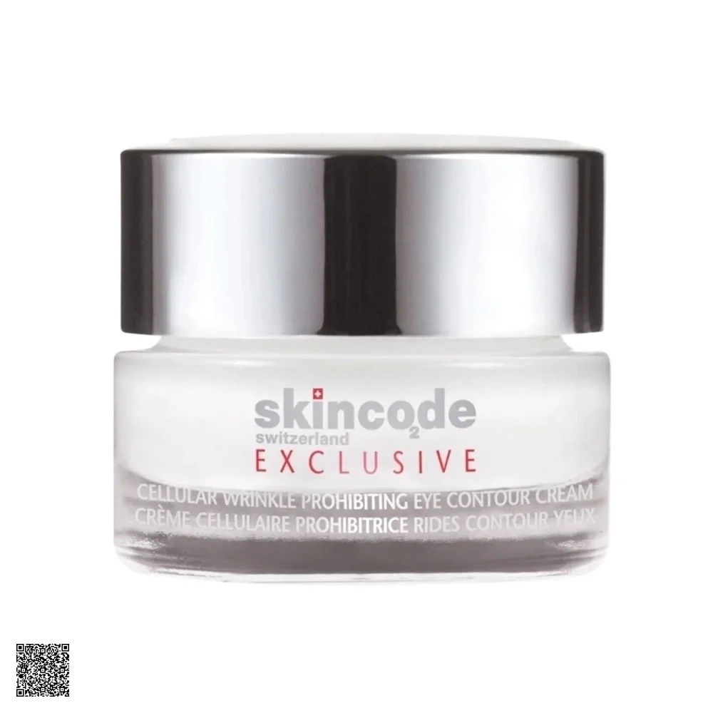 Skincode Exclusive Cellular Wrinkle Prohibiting Eye Contour Cream - Kem Giảm Nhăn, Giảm Bọng Mắt