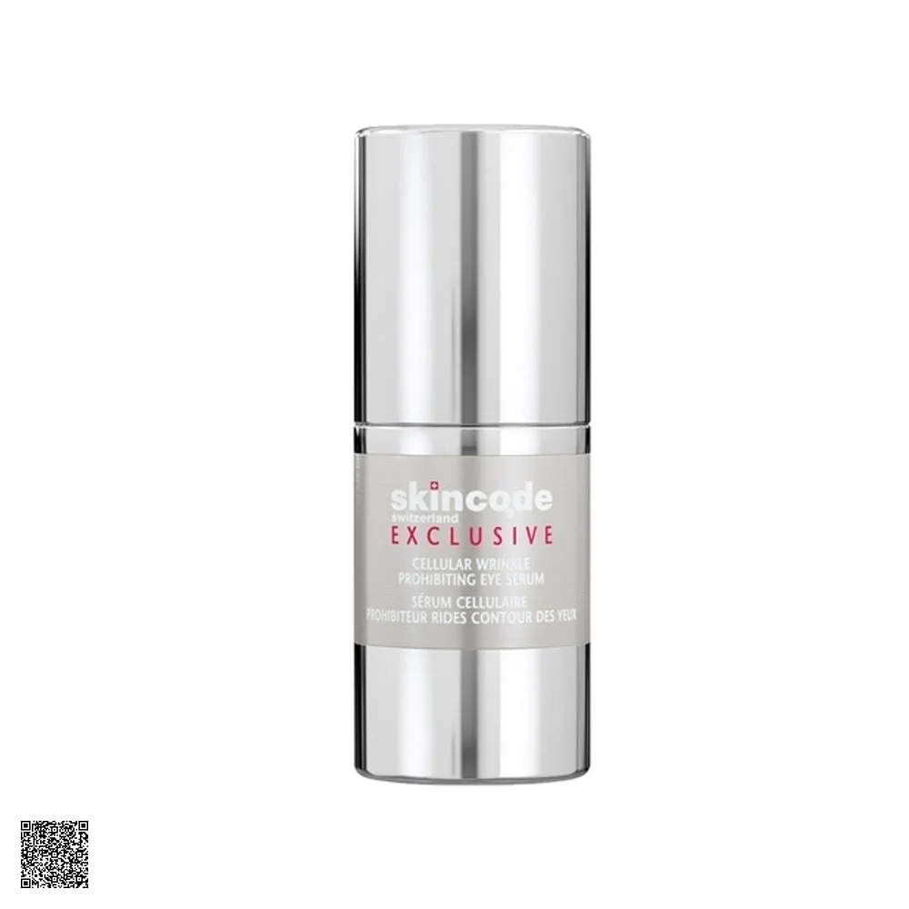 Skincode Exclusive Cellular Wrinkle Prohibiting Eye Serum - Serum Dưỡng Da, Giảm Nếp Nhăn Vùng Mắt