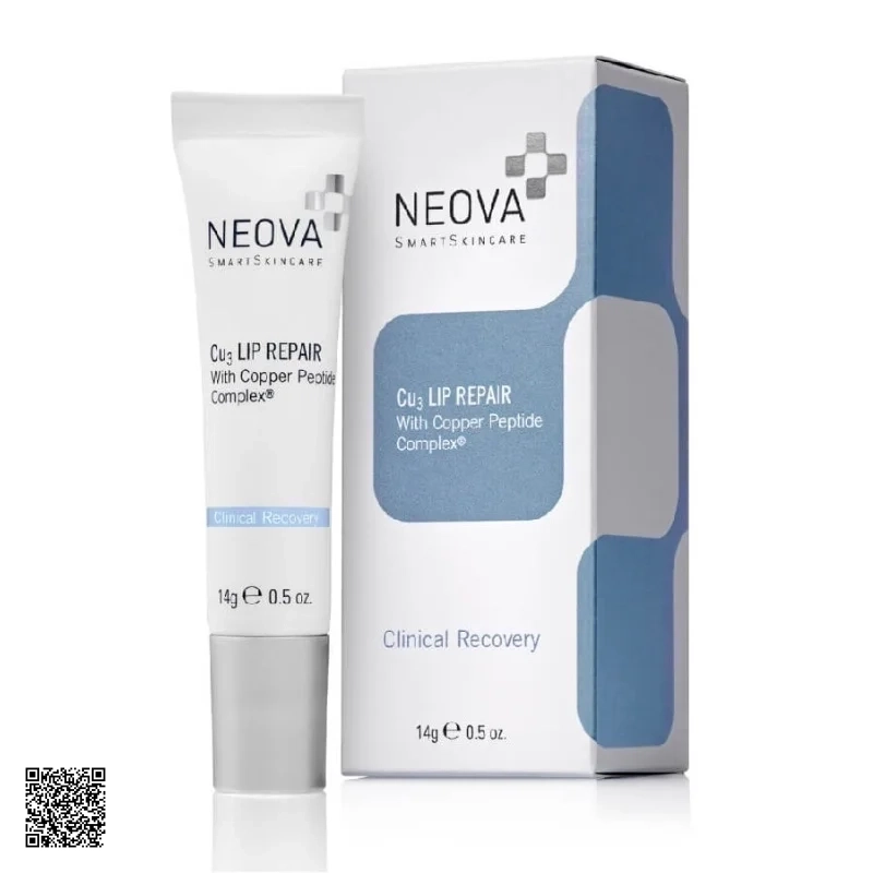 Neova Clinical Recovery Cu3 Lip Repair - Kem Dưỡng Ẩm, Căng Bóng Môi