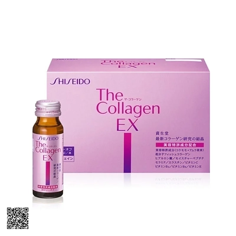 Collagen Shiseido EX Dạng Nước Uống (50ml x 10 Lọ)
