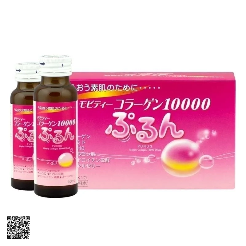 Purun Collagen Mopity 10.000mg - Nước Uống Collagen Từ Nhật Bản