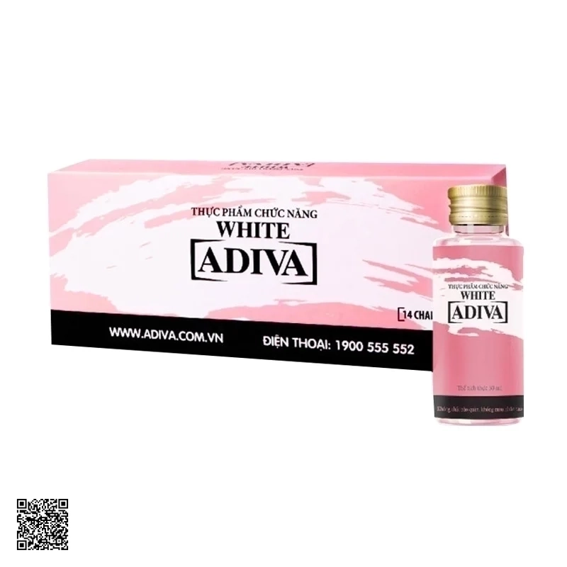 Nước Uống Làm Trắng Da ADIVA WHITE
