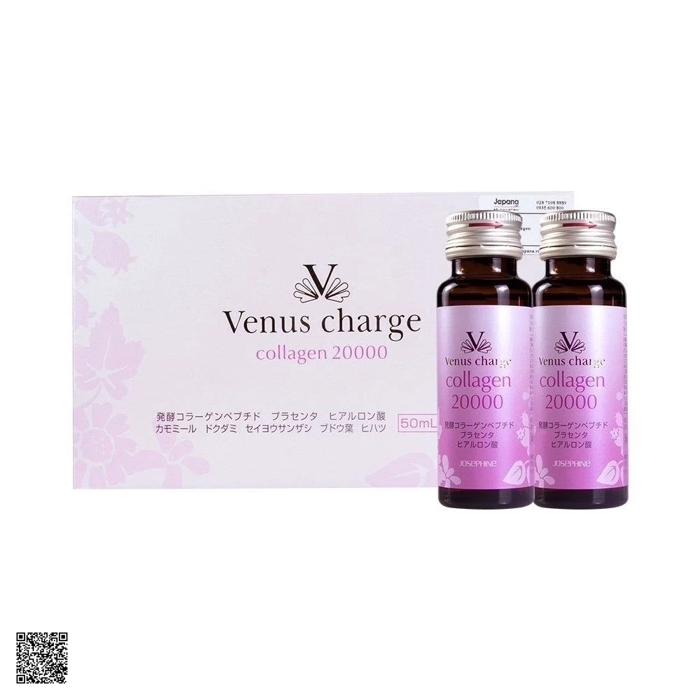 Nước Uống Collagen Venus Charge Collagen 20000mg Nhật Bản