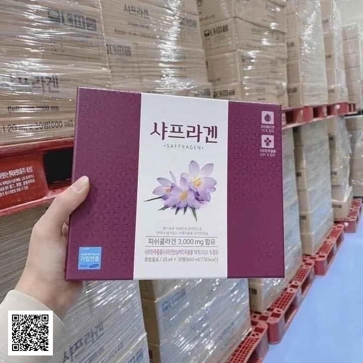 Nước Uống Nhụy Hoa Nghệ Tây Saffron Collagen 3000mg