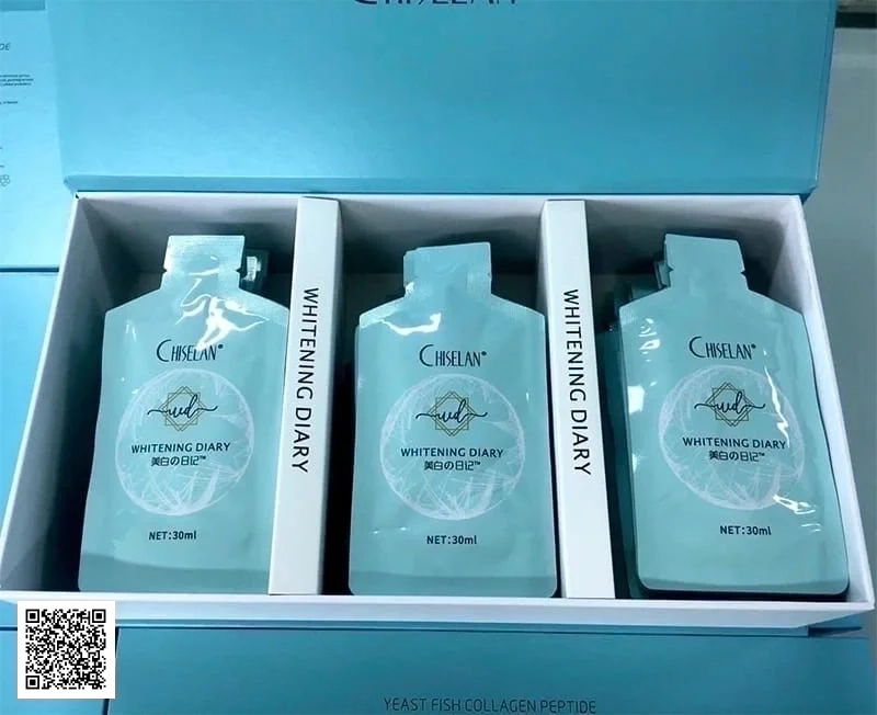 Nước Uống Collagen Chiselan Whitening Diary Trắng Da, Mờ Nám
