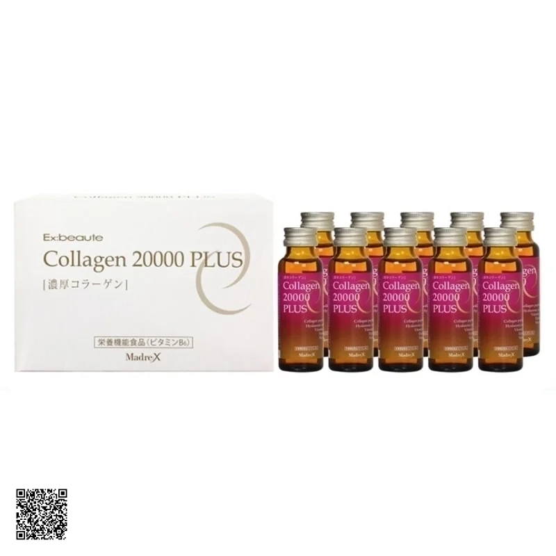 Nước Uống Làm Đẹp Da Collagen 20000mg Plus MadreX Nhật Bản
