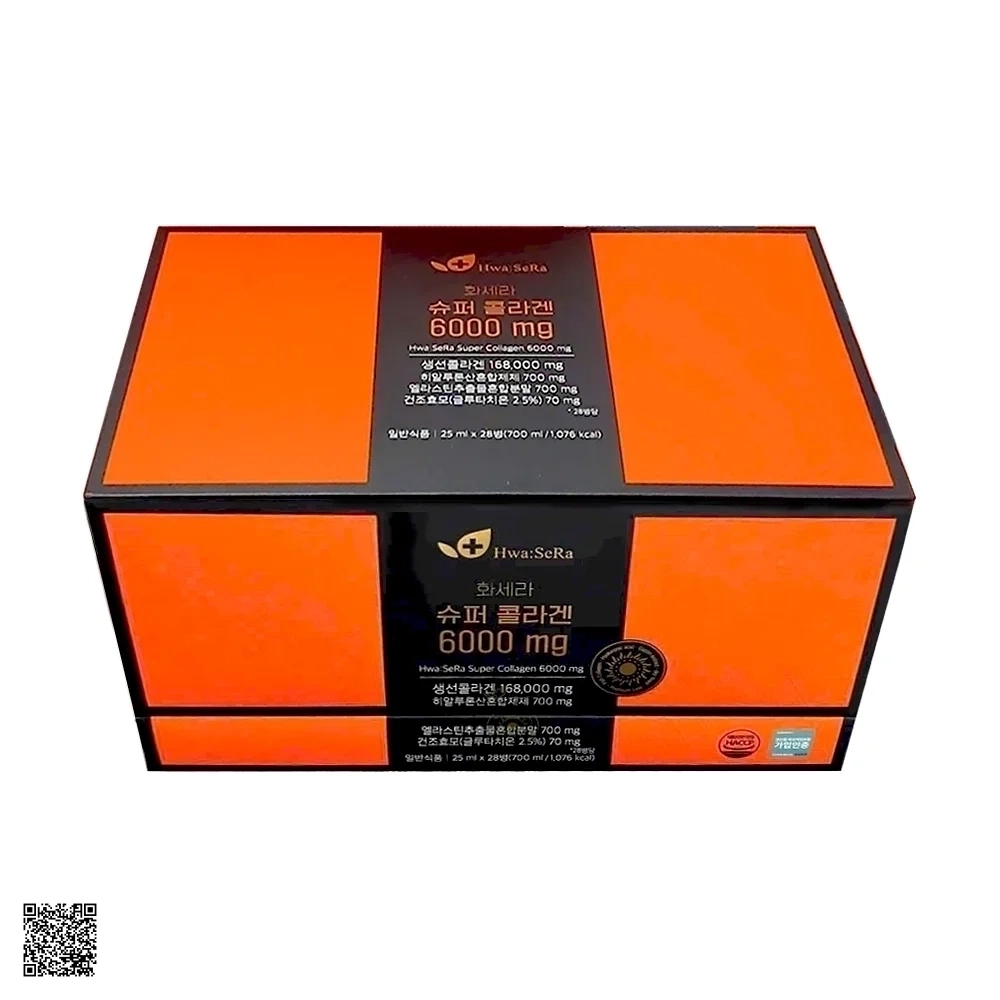 Hwa SeRa Super Collagen 6000mg - Nước Uống Đẹp Da Từ Hàn Quốc