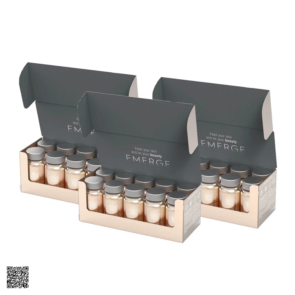 Skin Shot Bioactive Collagen Shot Combo 3 Hộp Nước Uống Đẹp Da Chống Lão Hóa