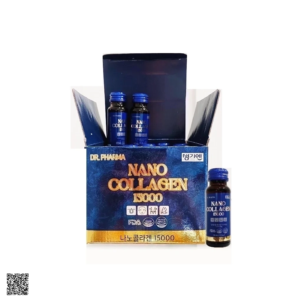 Dr.Pharma Nano Collagen 15000 - Nước Uống Bổ Sung Collagen Từ Hàn Quốc