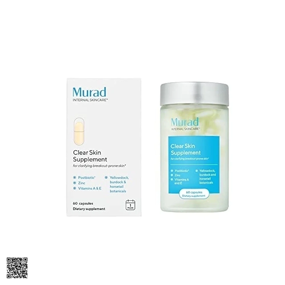 Murad Clear Skin Supplement - Viên Uống Giảm Mụn