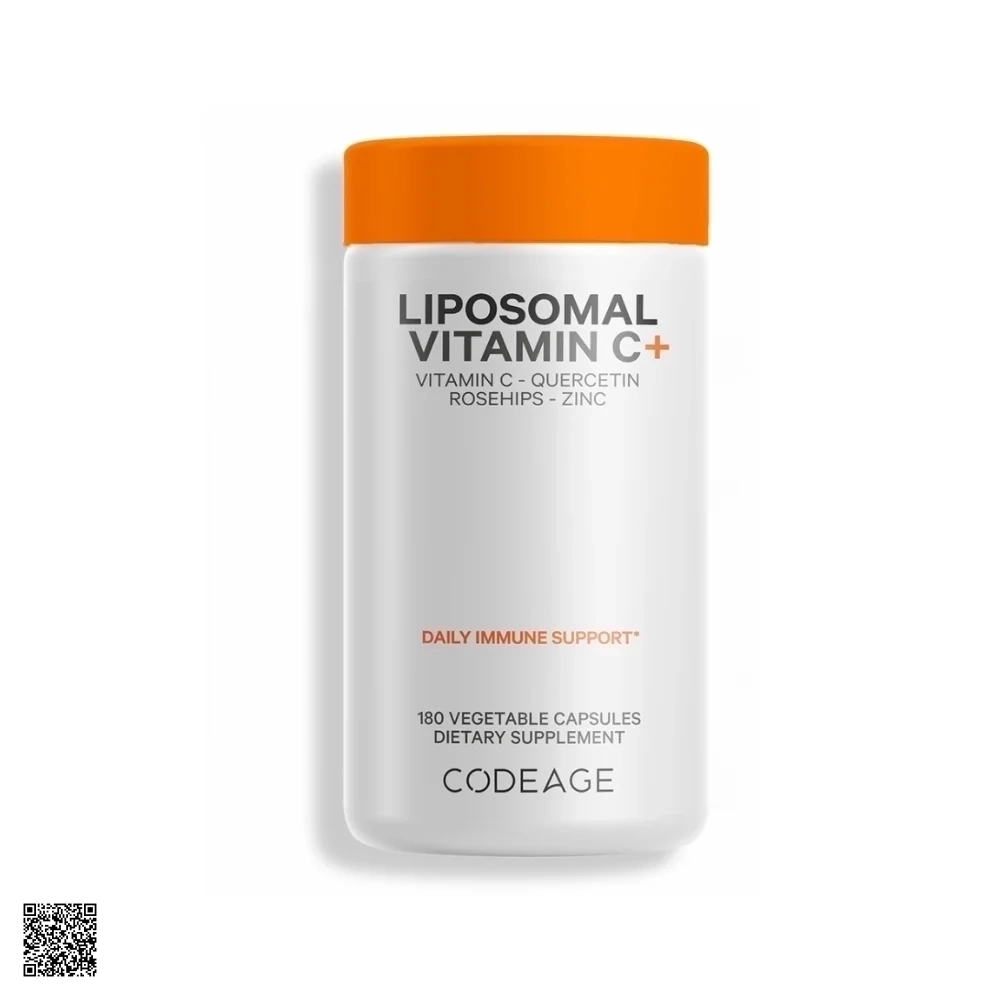 Code Age Vitamins Liposomal Vitamin C+ Viên Uống Giảm Mụn, Chống Oxy Hóa